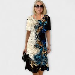 Barbara - Vestido Brisa de Flores de Verano