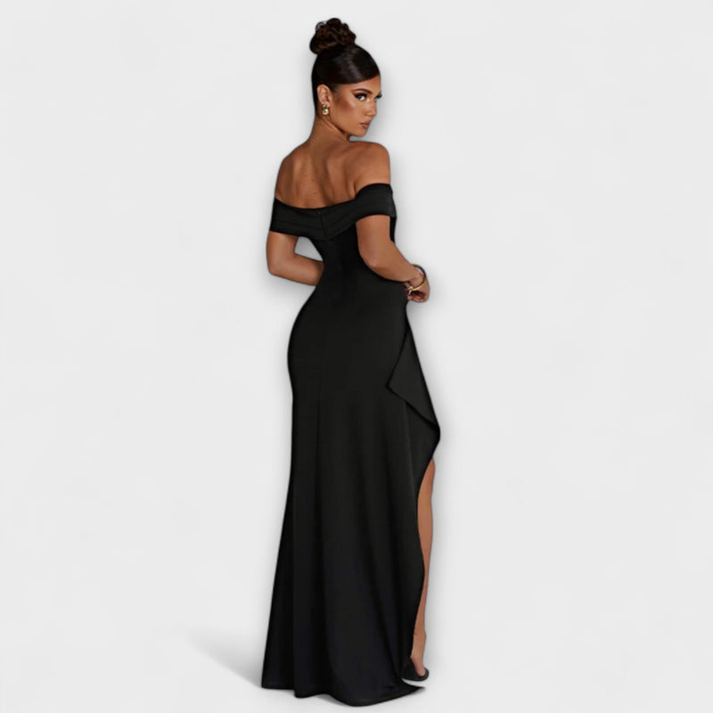 Gretchen - Vestido Maxi Esculpido en Santidad
