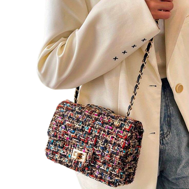 Elegante bolsa de hombro para damas