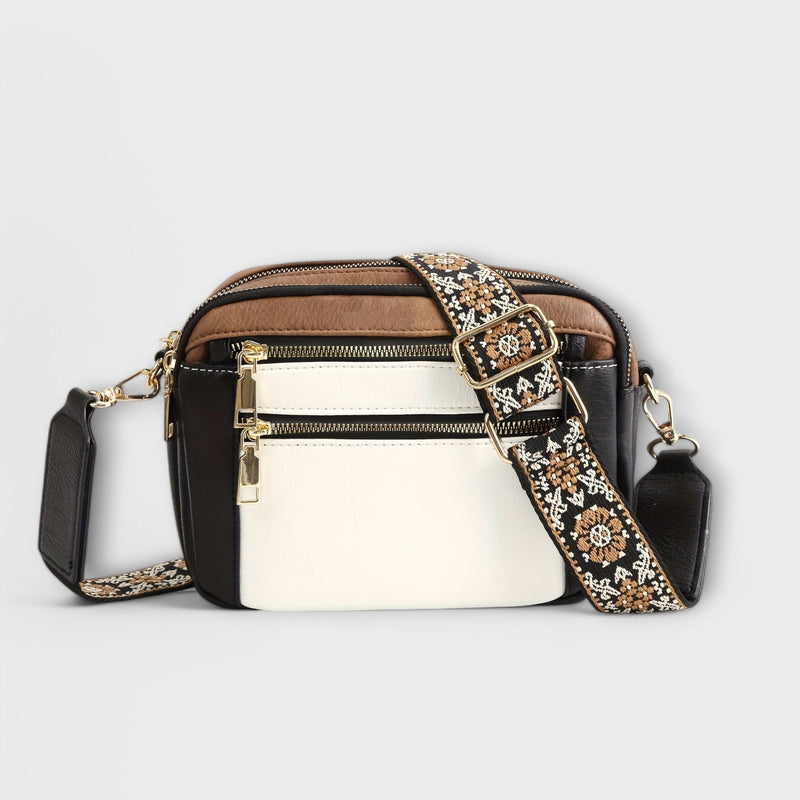 Lora. - Bolsa cruzada de cuero vegano