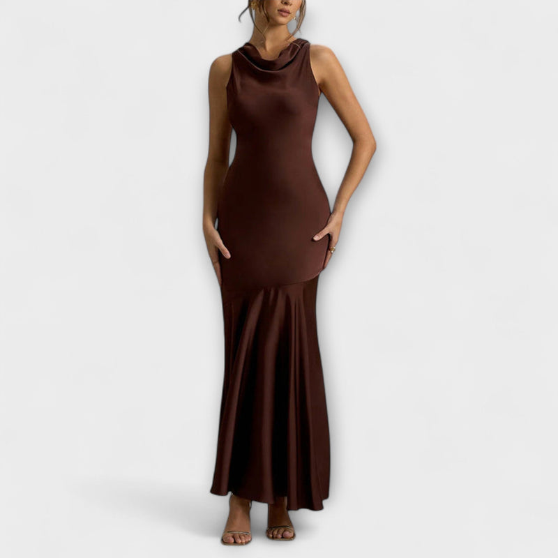 Lennon - Elegante Maxikleid aus Satin
