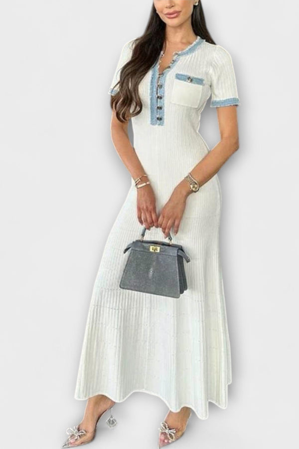 Alecia - Vestido Maxi Estructurado