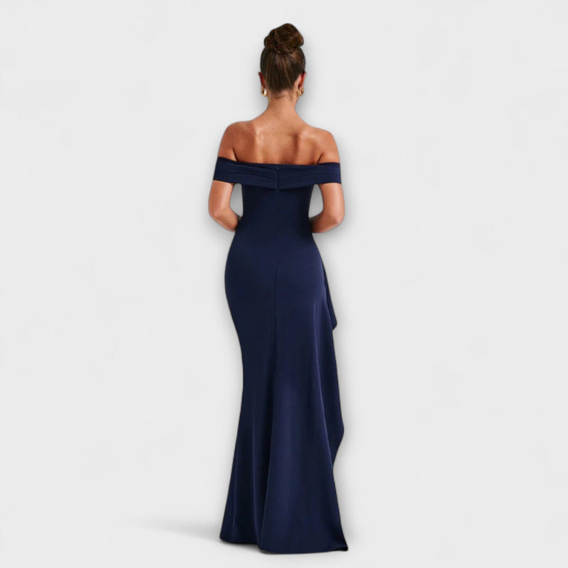 Gretchen - Vestido Maxi Esculpido en Santidad