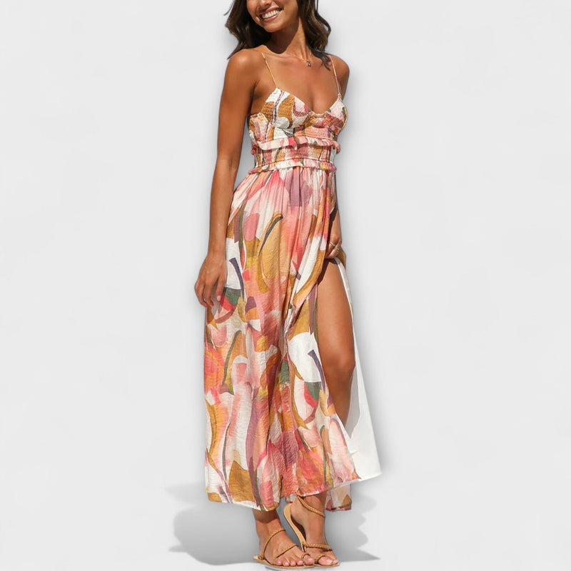 Annalise - Vestido Impreso Walk