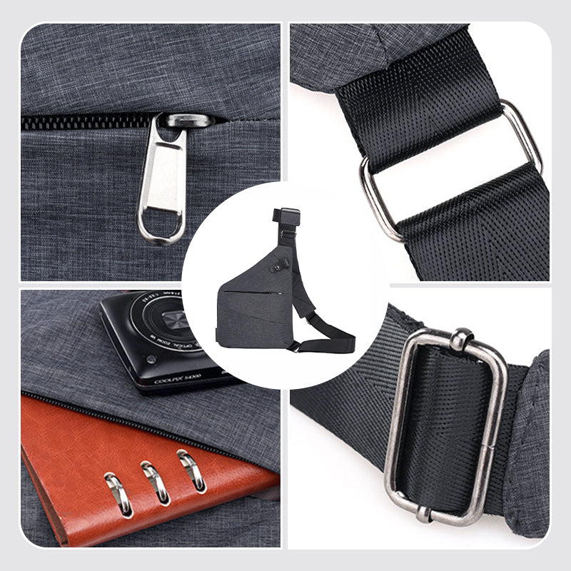 Bolso de hombro antirrobo