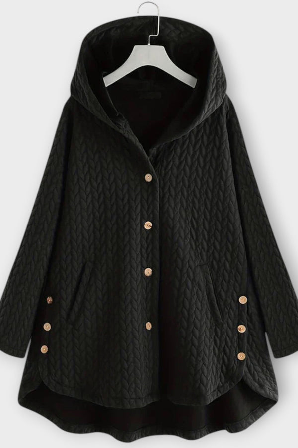 Leslie - Chaqueta de Botones Cálida
