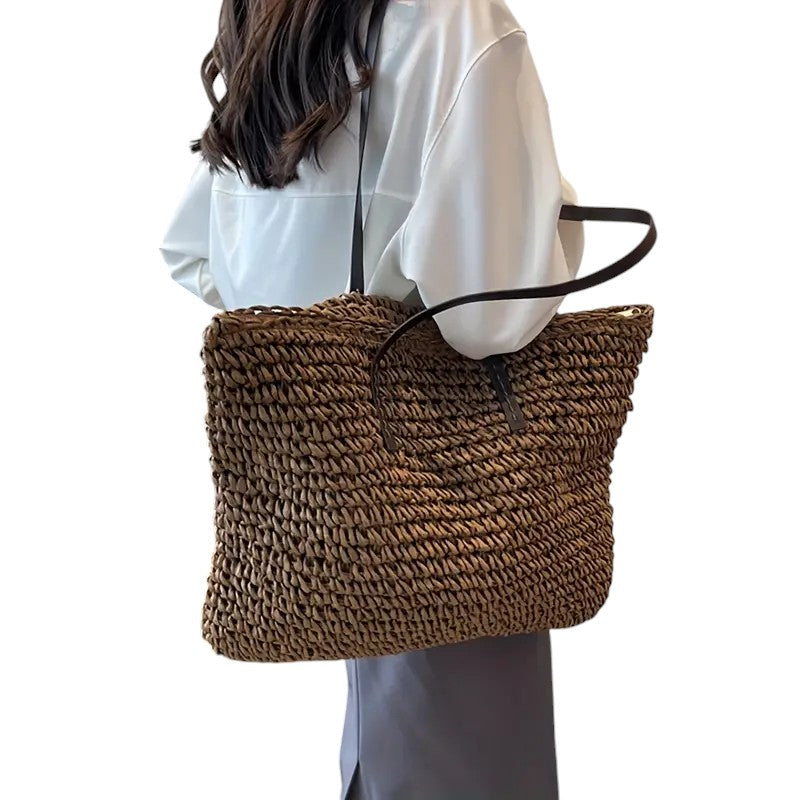 Bolsa de mano tejida