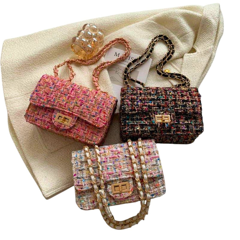 Elegante bolsa de hombro para damas