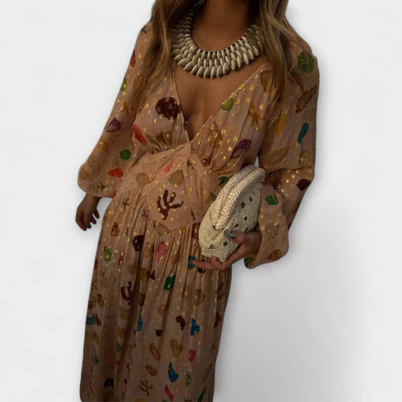 Lauren - Vestido Petite Shell Reign