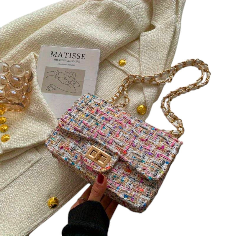 Elegante bolsa de hombro para damas