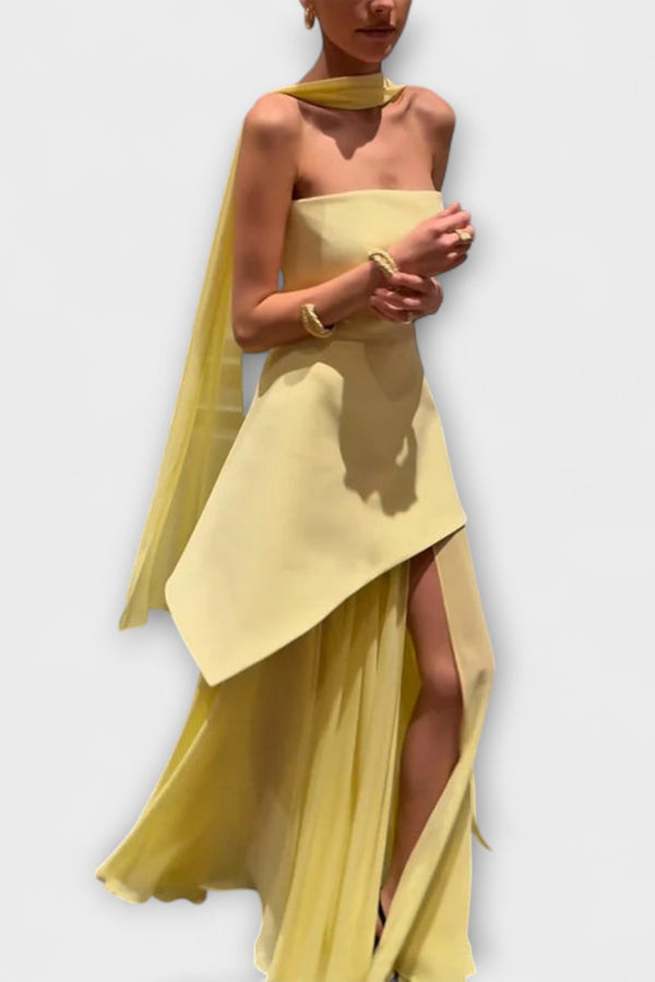 Goldie - Maxivestido de Chiffon