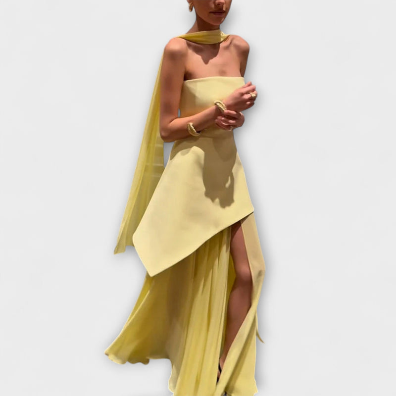 Goldie - Maxivestido de Chiffon