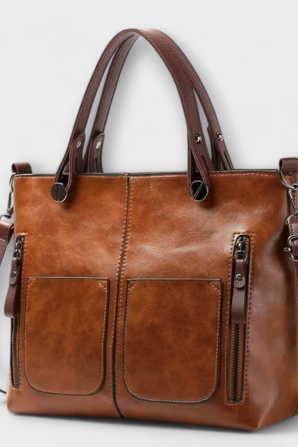 Lora. - Elegante bolsa de cuero