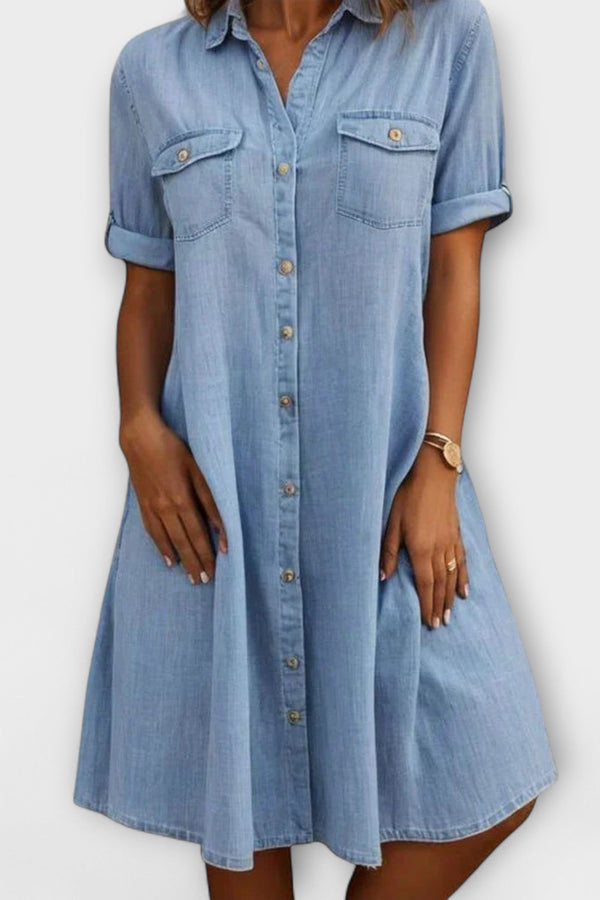 Vestido Casual A-Línea