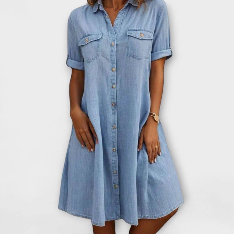 Vestido Casual A-Línea