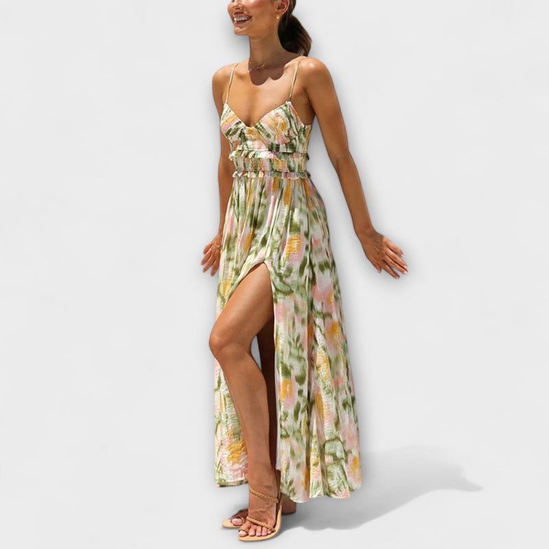 Annalise - Vestido Impreso Walk
