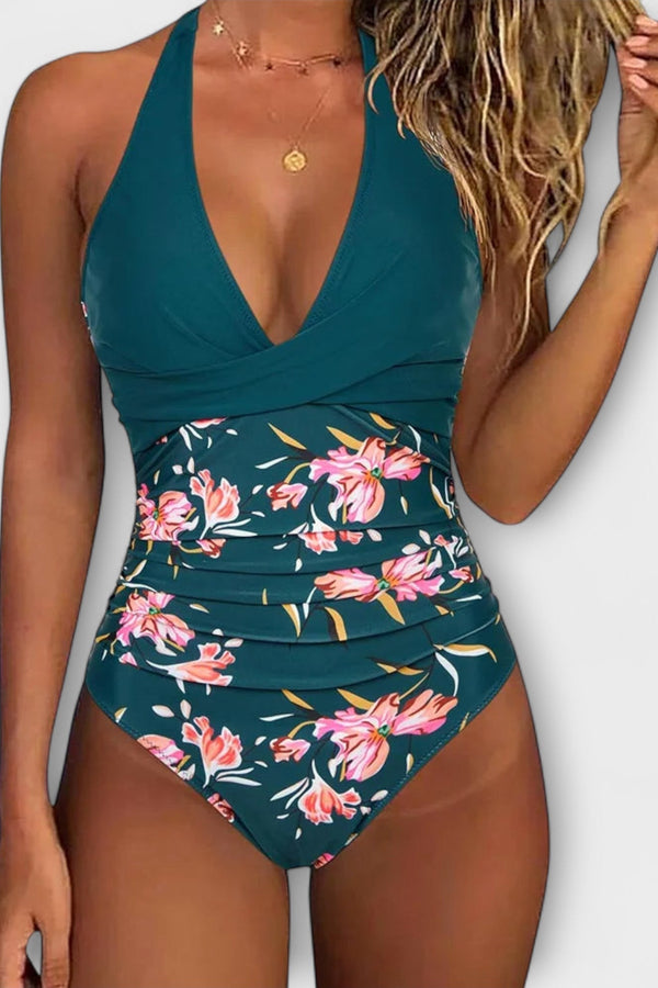 Florencia - Elegante traje de baño para mujeres con escote en V