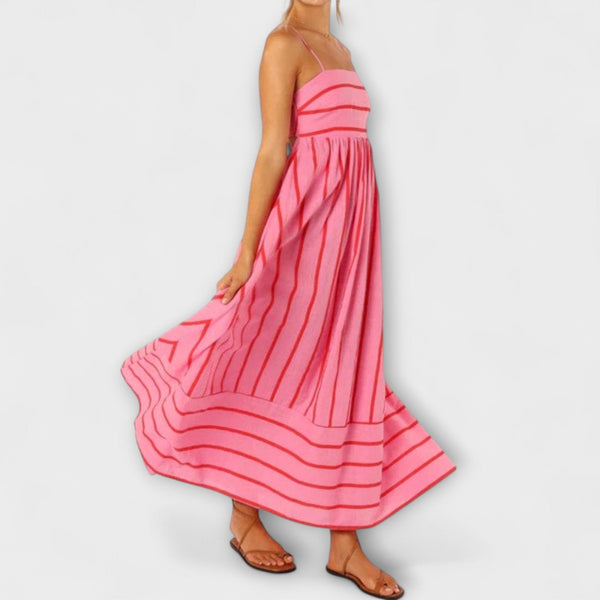 Svea - Maxi vestido en Bare Bloom