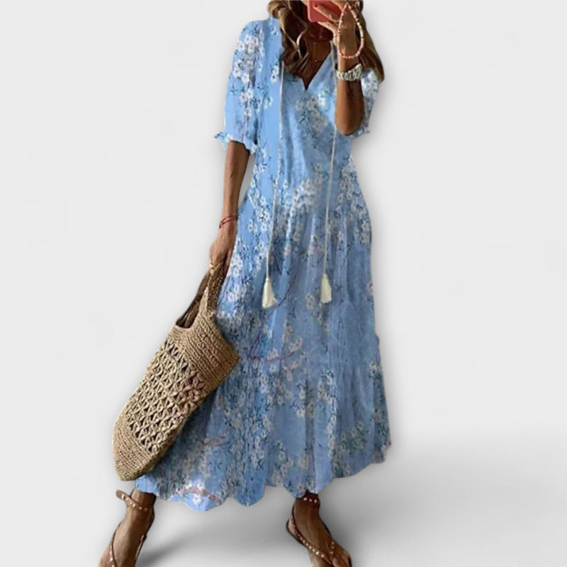 Anna – Vestido Bohemio de Verano para Damas