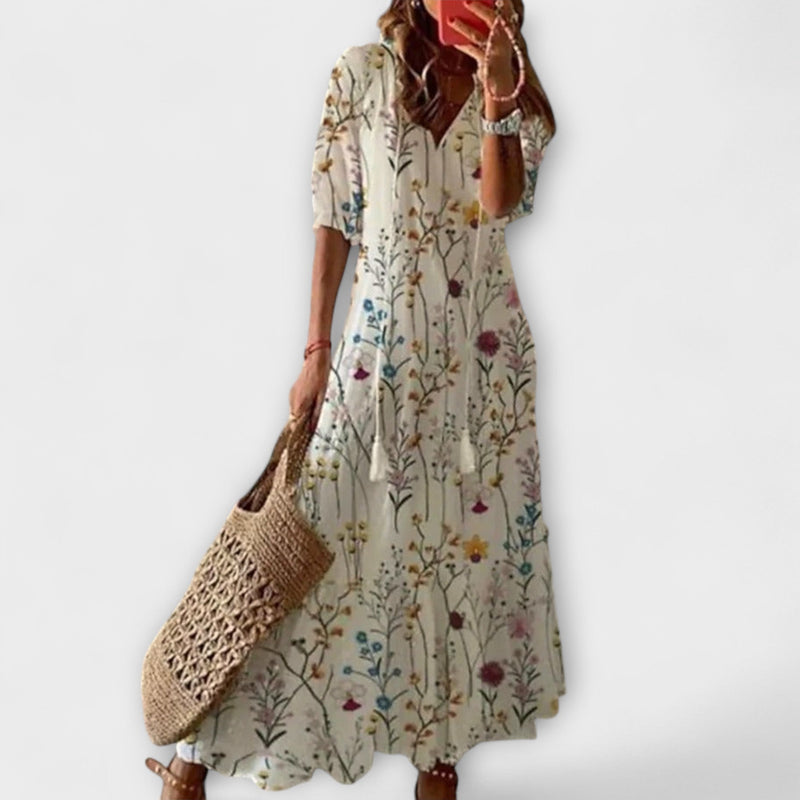 Anna – Vestido Bohemio de Verano para Damas
