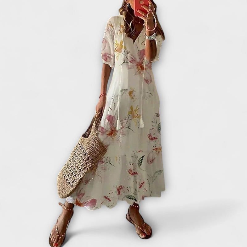 Anna – Vestido Bohemio de Verano para Damas