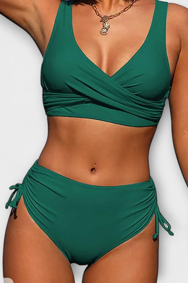 Moni - Conjunto de bikini de 2 piezas elegante