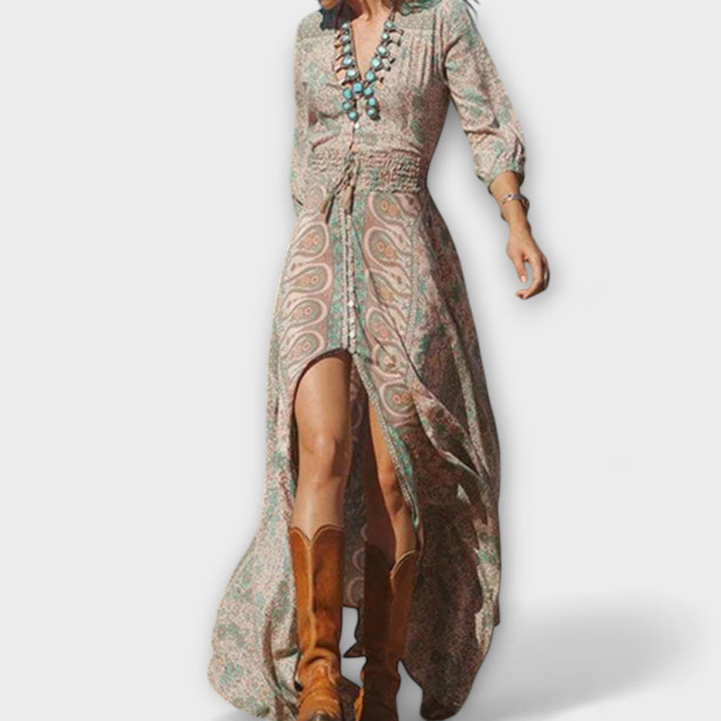 Vestido maxi bohemio casual