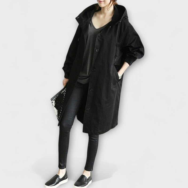 Andréa - Elegante abrigo impermeable