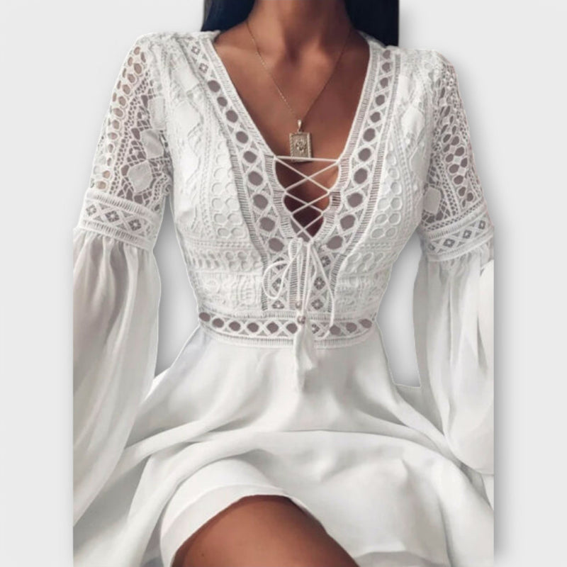 Skadi - Vestido Boho Corto