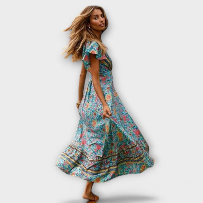 Shylin Boho Maxivestido