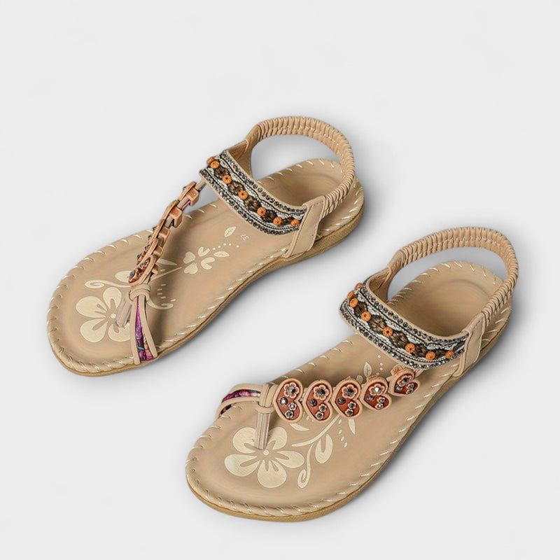 Pacha - Sandalias Bohemias para Damas con Placa