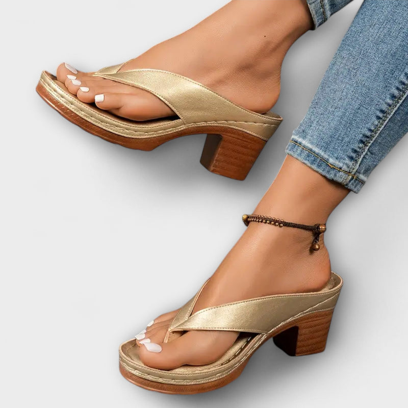 Emily - Zapatillas Ortopédicas con Tacón