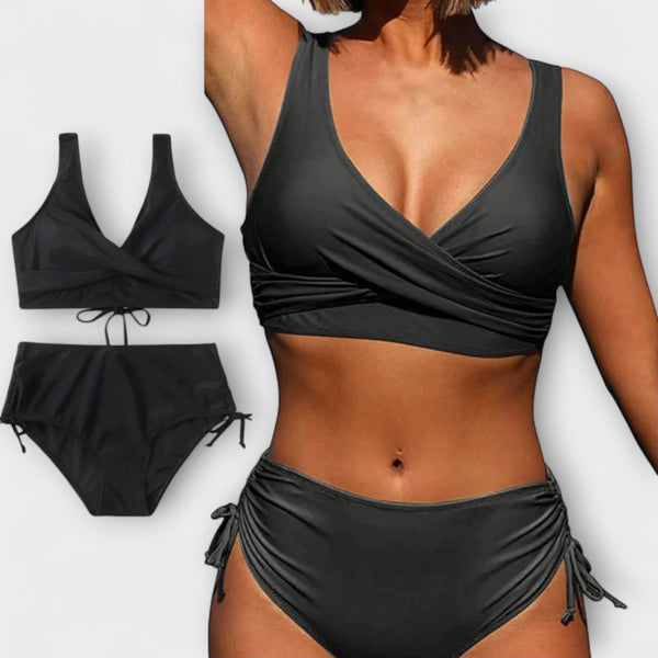 Moni - Conjunto de bikini de 2 piezas elegante