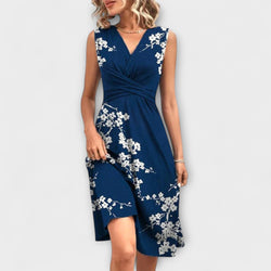 Lina - Vestido de Verano con Escote Cruzado