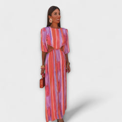 Paloma - Vestido elegante con detalles recortados