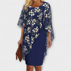 Lyanna - Vestido de Chiffon Floral para Damas