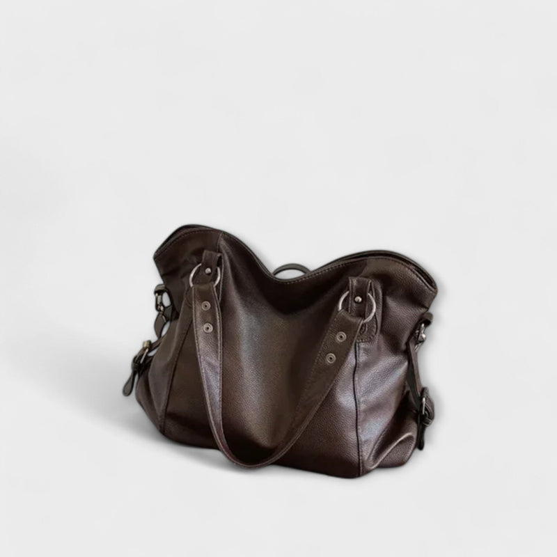 Elegante bolsa hobo de hombro