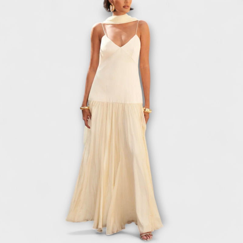 Solene - Vestido Maxi Fía Flows