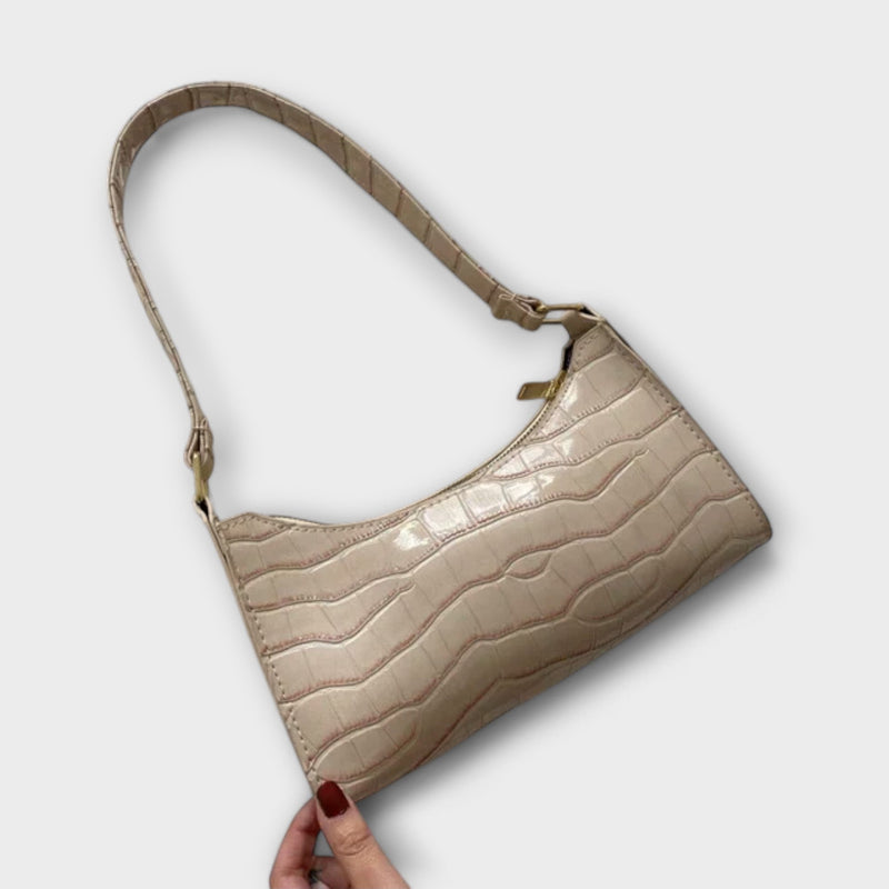 Bolsa de cuero brillante