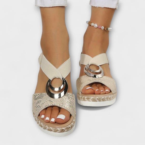 Sandalias de confort ortopédico para damas