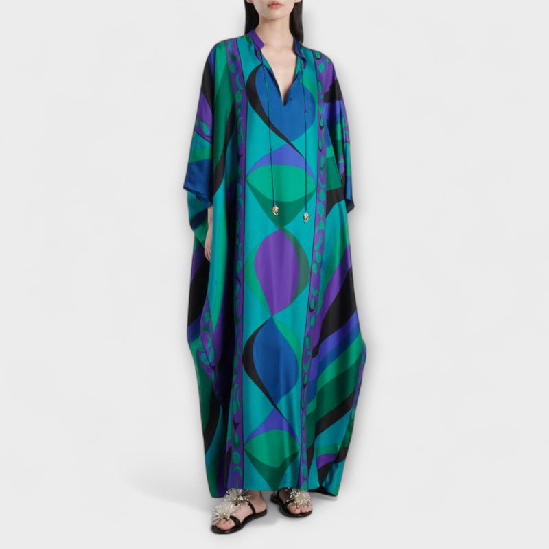 Harper - Kaftan Psicodélico Vibrante