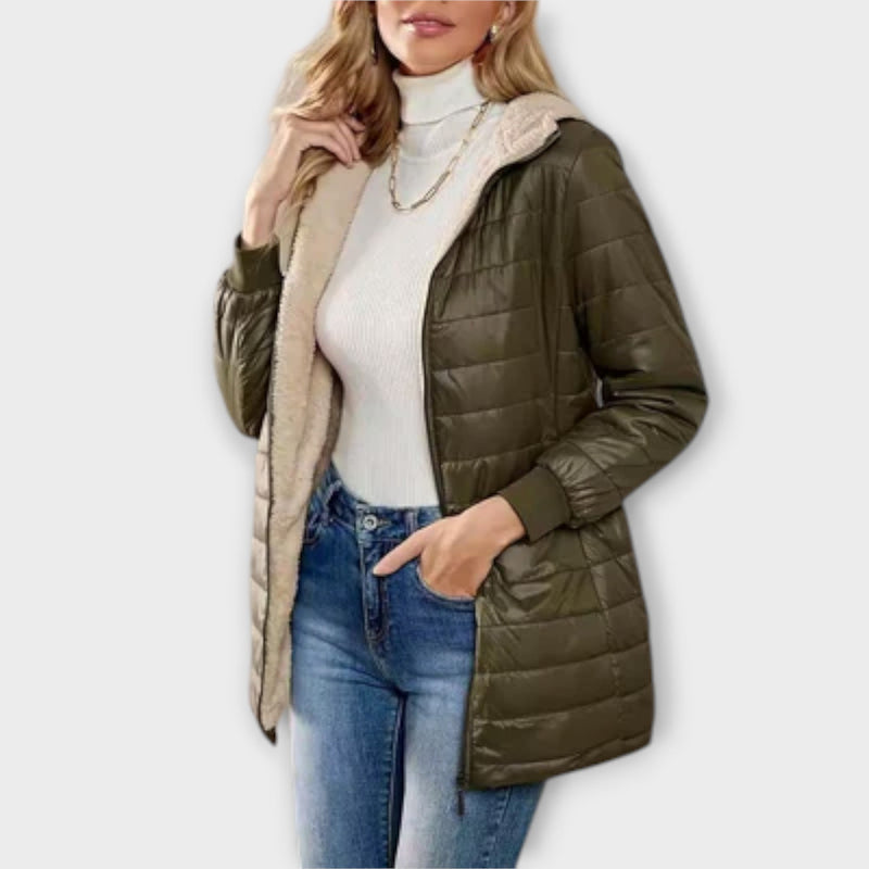 Carolin - Chaqueta de Invierno Casual para Mujeres