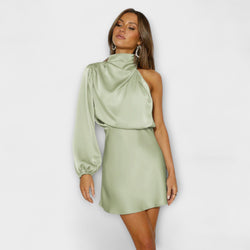 Mara - Vestido Mini con Drapado