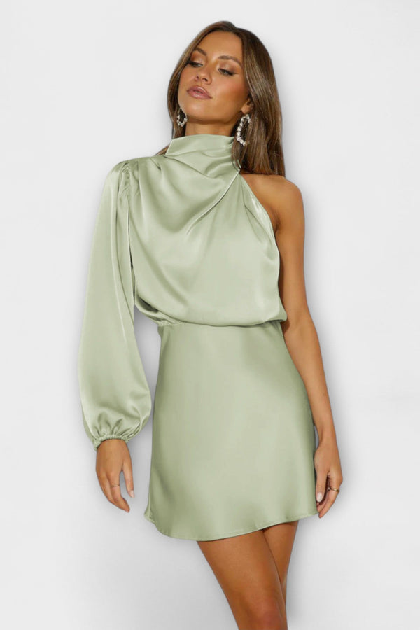 Mara - Vestido Mini con Drapado
