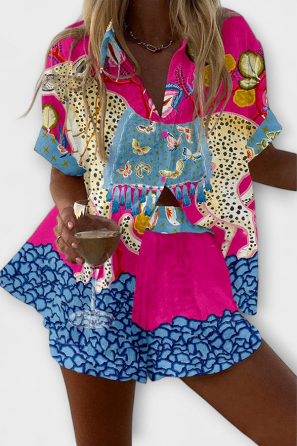 Belina – Conjunto con estampado de mariposas