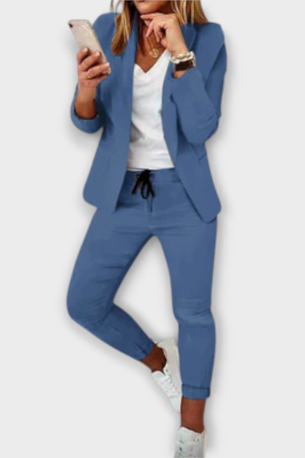 Sophia – Conjunto de blazer elegante y cómodo