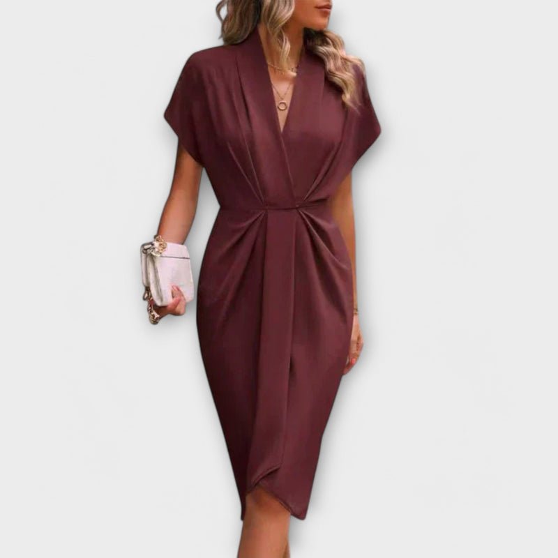 Serena - Vestido Midi Envoltura