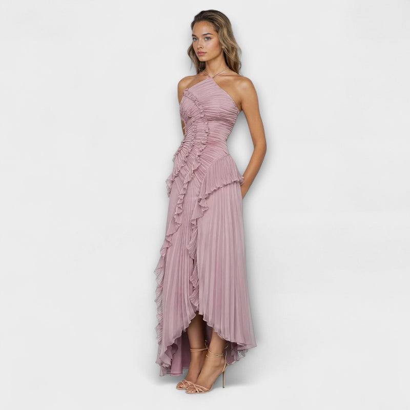 Elisia - Elegante vestido largo sin mangas