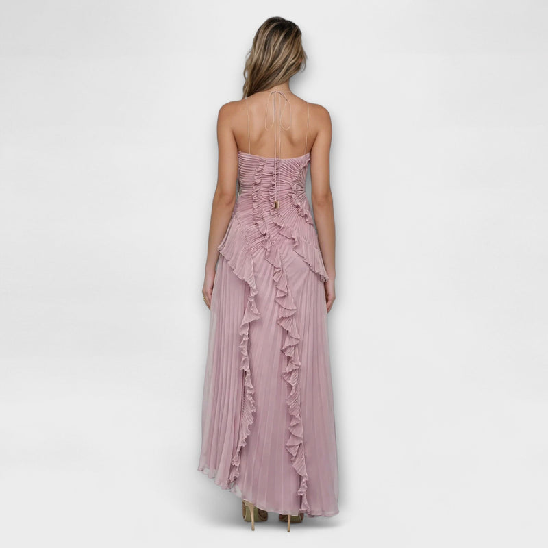 Elisia - Elegante vestido largo sin mangas