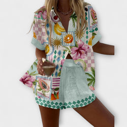 Maevin – Conjunto con estampado de frutas